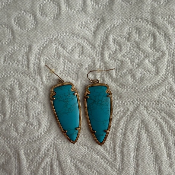 Kendra Scott Jewelry - Kendra Scott Turquoise Drop Dangle Earrings - Women Jewelry